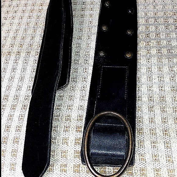🖤 GAP Black leather studded belt - Picture 8 of 16